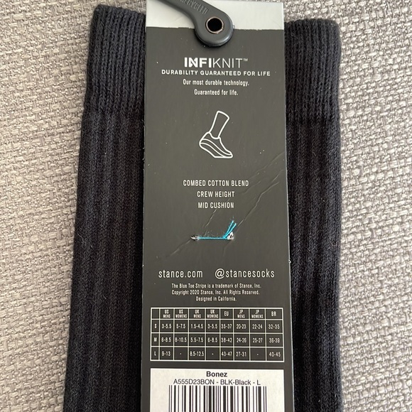 STANCE INFI KNIT CASUAL CREW SOCK - Picture 4 of 5